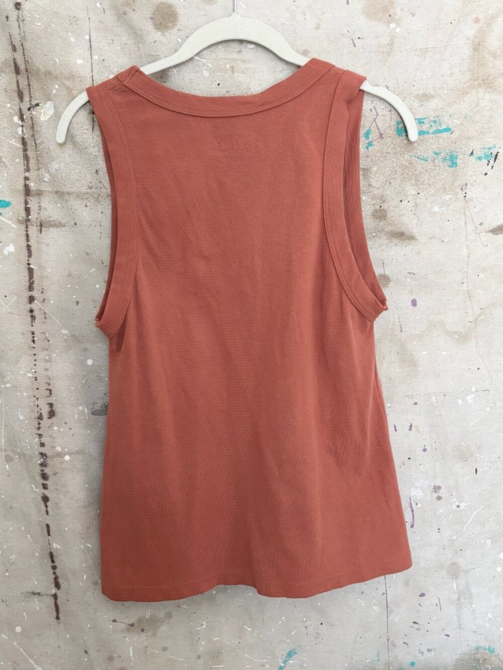 Big Bud Press the Tank Top, Burnt Terracotta - Picture 3 of 3